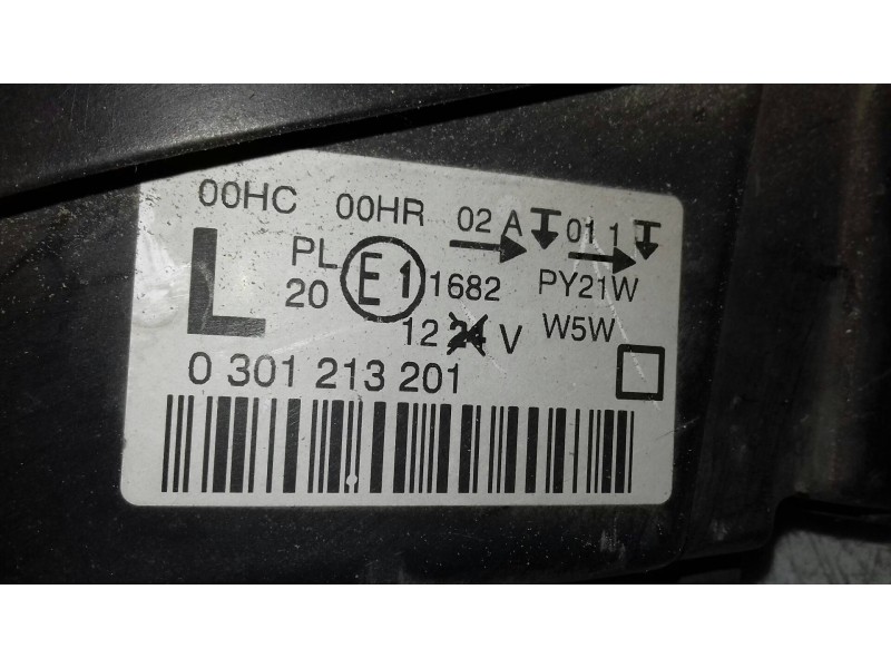 Recambio de faro izquierdo para peugeot 407 sw premium referencia OEM IAM 0301213201 9641940180 964194018002