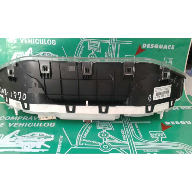 Recambio de cuadro instrumentos para peugeot 208 active referencia OEM IAM 9814696380 140398 