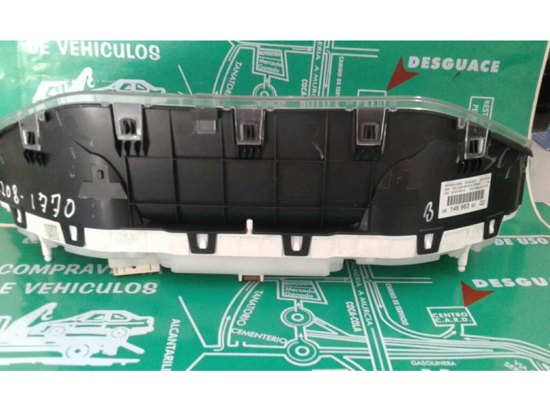 Recambio de cuadro instrumentos para peugeot 208 active referencia OEM IAM 9814696380 140398 