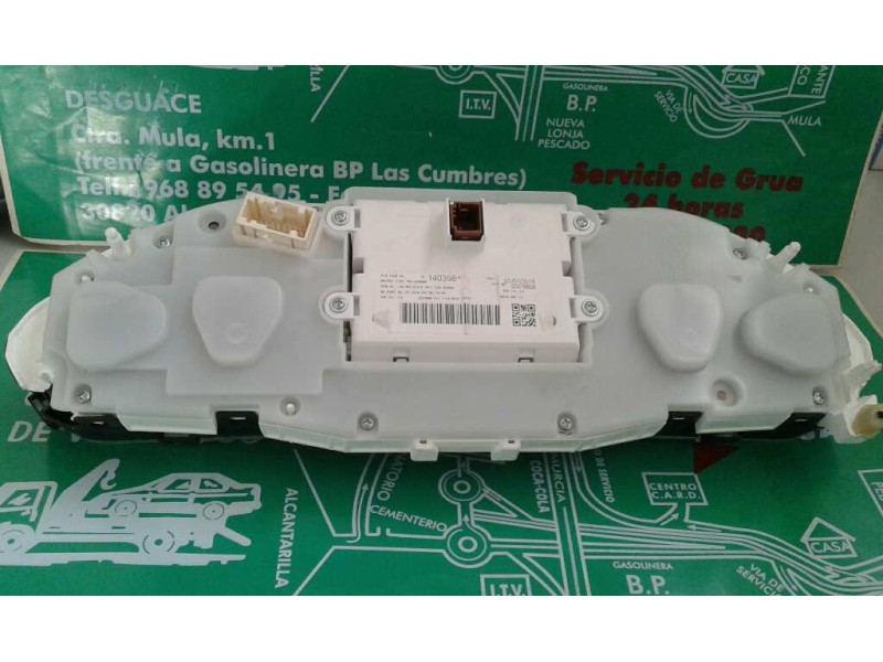 Recambio de cuadro instrumentos para peugeot 208 active referencia OEM IAM 9814696380 140398 