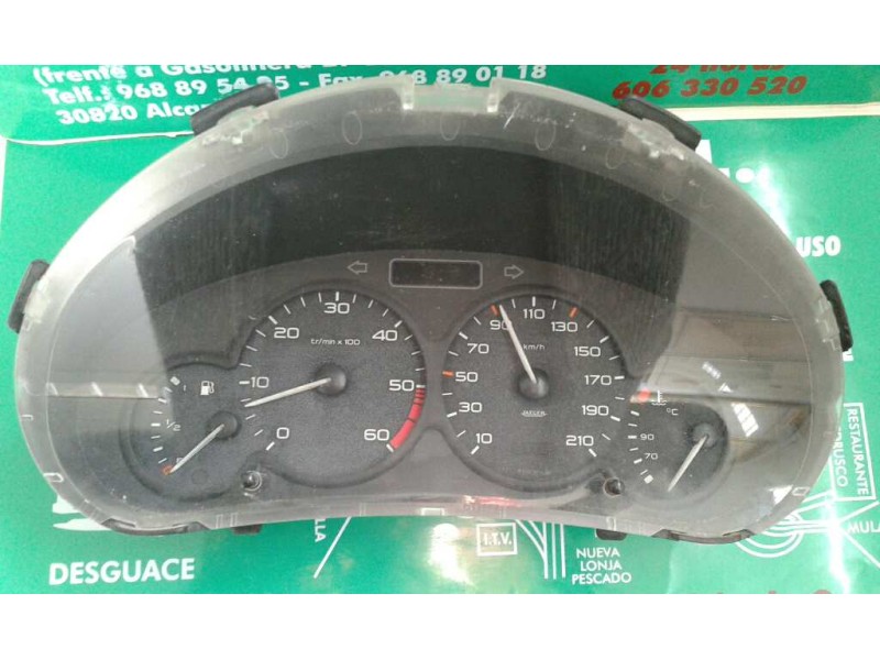 Recambio de cuadro instrumentos para citroen berlingo 1.9 d sx familiar referencia OEM IAM 9648836300 WJE23RC2 JAEGER