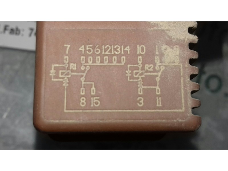 Recambio de rele para citroen xsara picasso 2.0 hdi exclusive referencia OEM IAM 7456121314  BILTRON