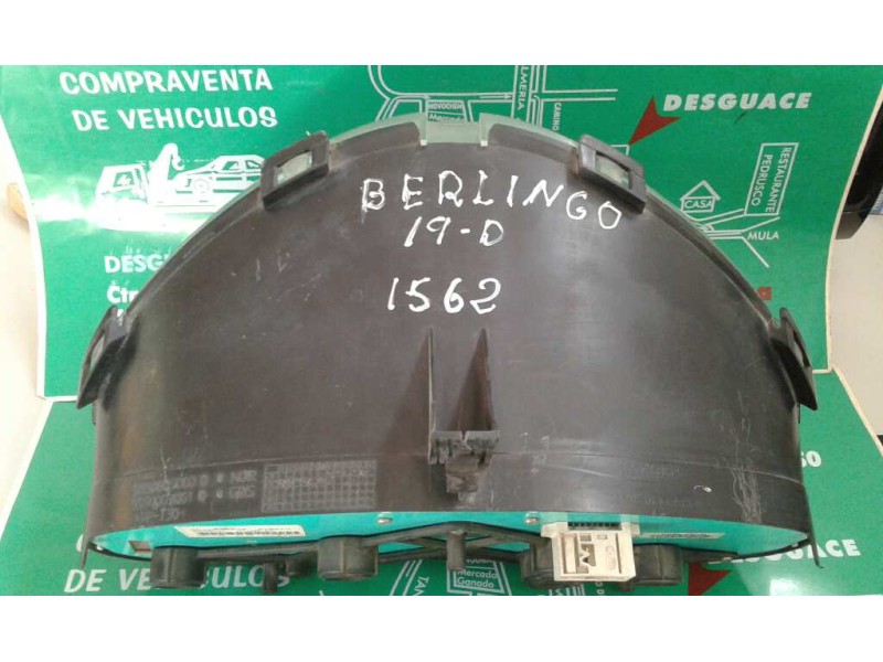 Recambio de cuadro instrumentos para citroen berlingo 1.9 d sx familiar referencia OEM IAM 9648836300 WJE23RC2 JAEGER