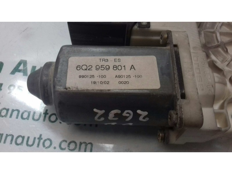 Recambio de motor elevalunas delantero derecho para seat ibiza (6l1) reference referencia OEM IAM 6Q2959801A 104383101 05074140