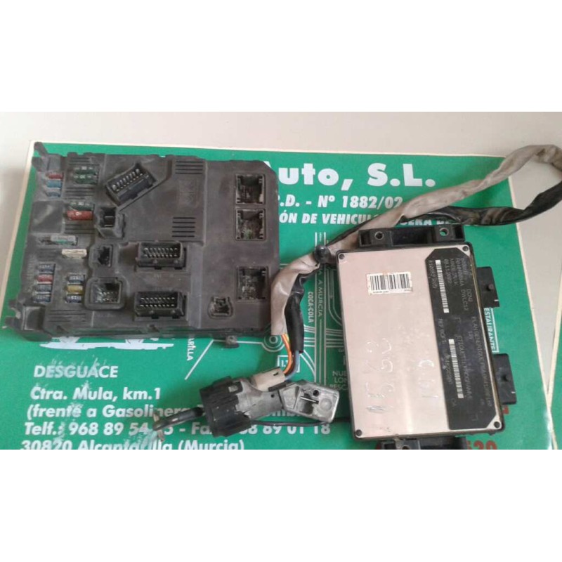 Recambio de centralita motor uce para citroen berlingo 1.9 d sx familiar referencia OEM IAM S118085120A 9648225280 KIT - LUCAS