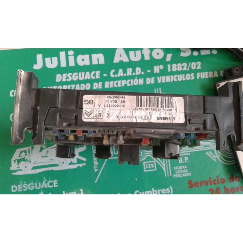 Recambio de centralita motor uce para citroen berlingo 1.9 d sx familiar referencia OEM IAM S118085120A 9648225280 KIT - LUCAS