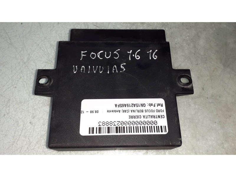 Recambio de centralita cierre para ford focus berlina (cak) ambiente referencia OEM IAM 98AG15K600DA 5WK47230A 