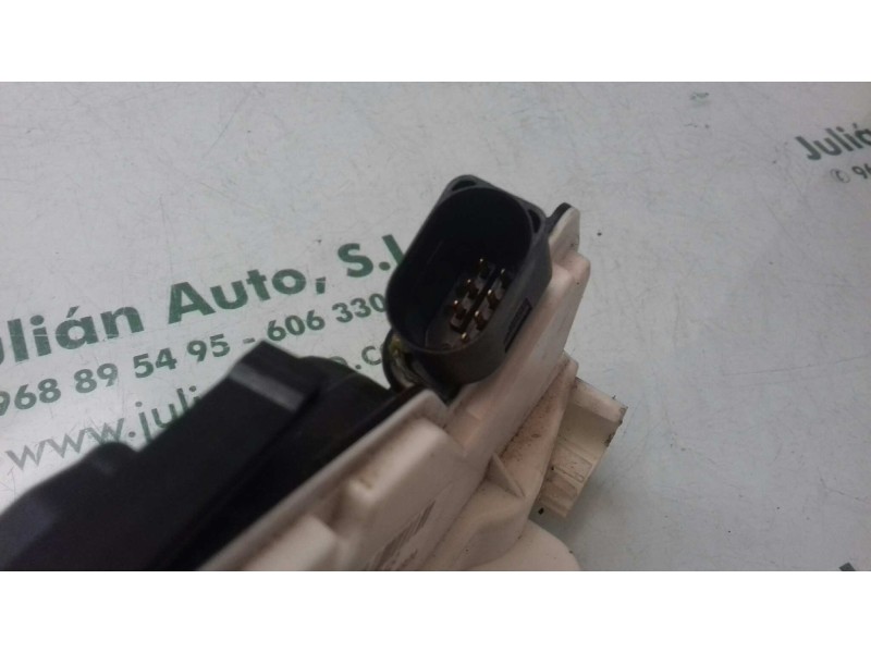 Recambio de cerradura puerta delantera izquierda para seat ibiza (6p1) style referencia OEM IAM 5N1837015N 4+3 PINES NEGRO