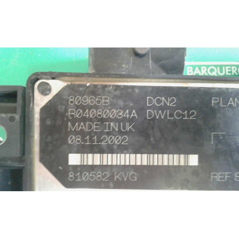 Recambio de centralita motor uce para citroen berlingo 1.9 d sx familiar referencia OEM IAM S118085120A 9648225280 KIT - LUCAS