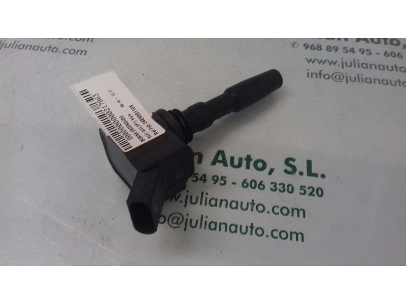 Recambio de bobina encendido para seat ibiza (6p1) style referencia OEM IAM 04E905110K 77300010 4 PINES