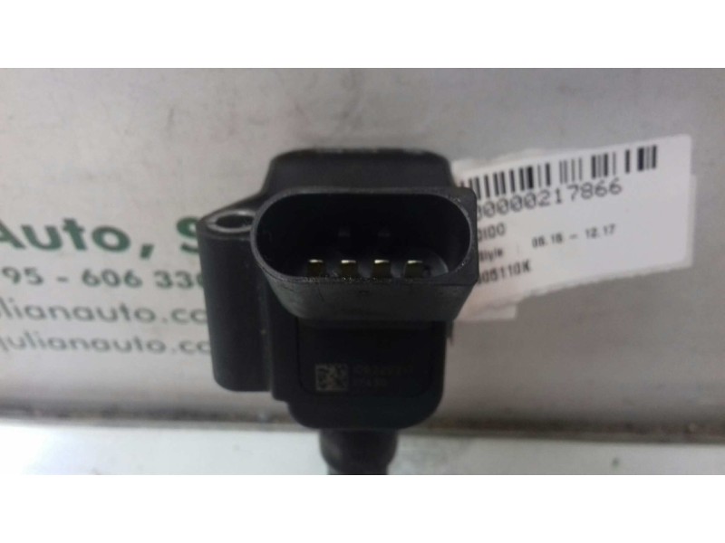 Recambio de bobina encendido para seat ibiza (6p1) style referencia OEM IAM 04E905110K 77300010 4 PINES