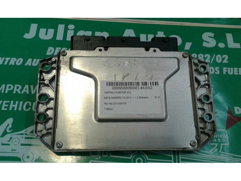 Recambio de centralita motor uce para dacia sandero ambiance referencia OEM IAM 237103317R 237102071R VALEO