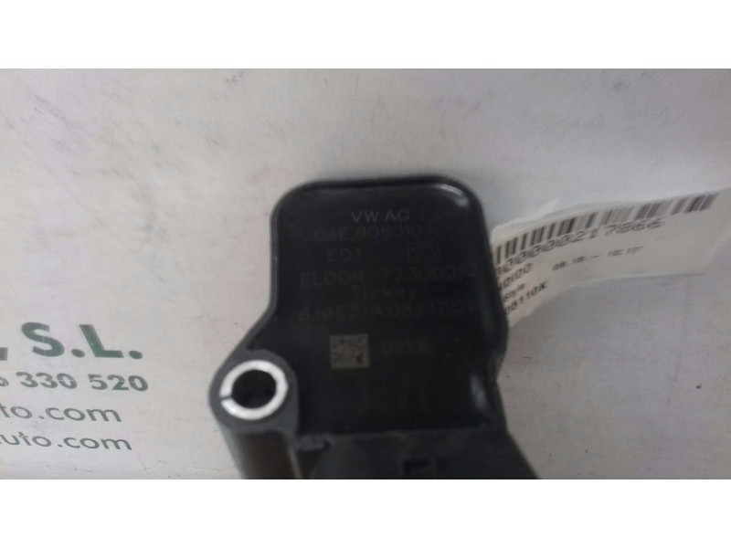 Recambio de bobina encendido para seat ibiza (6p1) style referencia OEM IAM 04E905110K 77300010 4 PINES