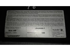 Recambio de airbag lateral delantero derecho para volkswagen passat berlina (3b2) comfortline referencia OEM IAM 3B0880240F 020F 2