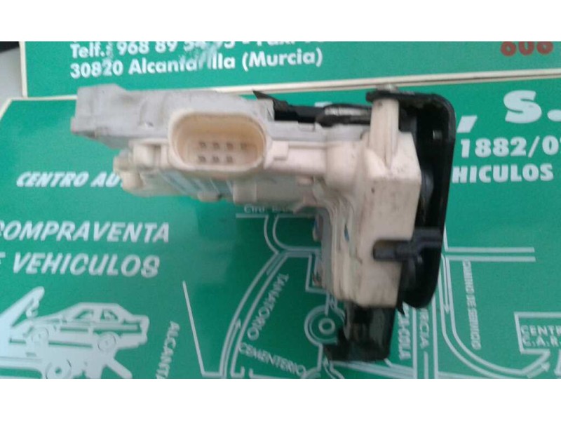 Recambio de cerradura puerta trasera derecha para audi a4 berlina (8e) 2.0 tdi 16v (103kw) referencia OEM IAM 8E0839016AA 4+3 PI