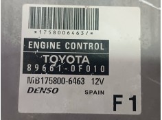 Recambio de centralita motor uce para toyota corolla verso (r1) 2.0 d-4d luna referencia OEM IAM 896610F010 F1 DENSO 2