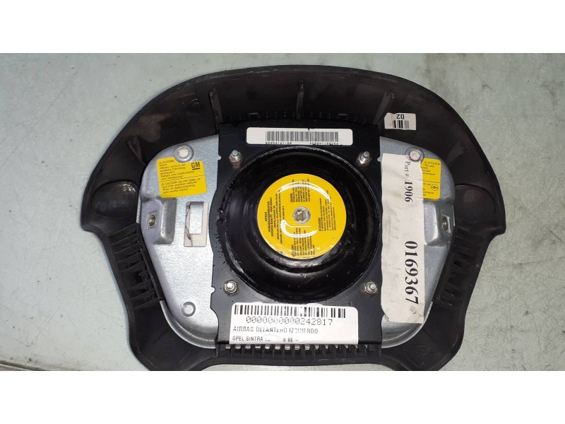 Recambio de airbag delantero izquierdo para opel sintra cd referencia OEM IAM A0334045 0169367 