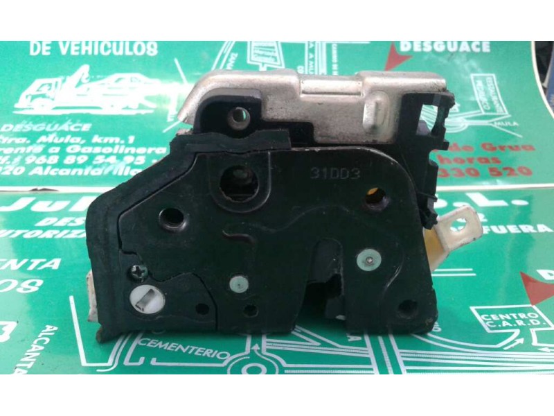 Recambio de cerradura puerta delantera derecha para audi a1 sportback (8xa) ambition referencia OEM IAM 8X1837016 6 PINES BLANCO