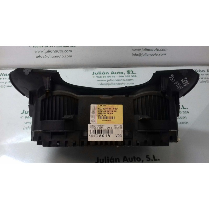 Recambio de centralita motor uce para seat ibiza (6l1) reference referencia OEM IAM 036906034AH 6160067906 KIT - MAGNETI MARELLI