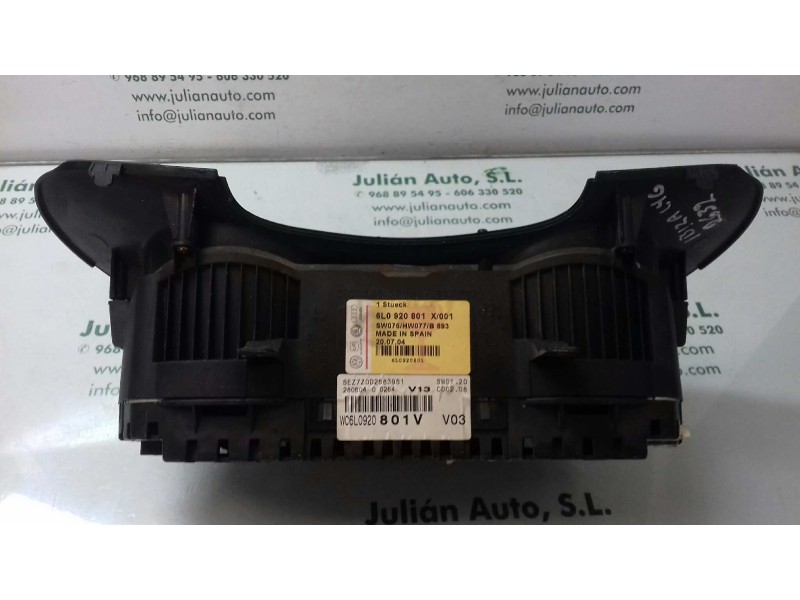 Recambio de centralita motor uce para seat ibiza (6l1) reference referencia OEM IAM 036906034AH 6160067906 KIT - MAGNETI MARELLI