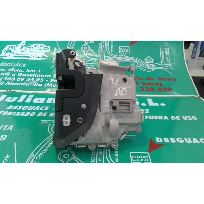 Recambio de cerradura puerta delantera derecha para audi a1 sportback (8xa) ambition referencia OEM IAM 8X1837016 6 PINES BLANCO