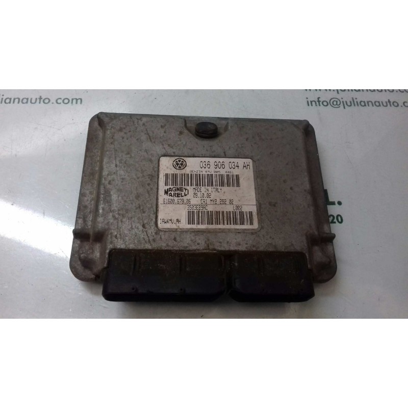 Recambio de centralita motor uce para seat ibiza (6l1) reference referencia OEM IAM 036906034AH 6160067906 KIT - MAGNETI MARELLI