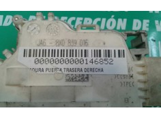 Recambio de cerradura puerta trasera derecha para audi a1 sportback (8xa) ambition referencia OEM IAM 8X0839016 6 PINES BLANCO 2