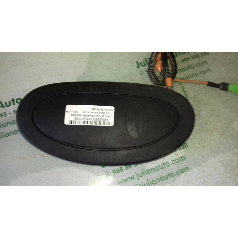 Recambio de airbag lateral delantero izquierdo para citroen xsara berlina 1.9 d sx referencia OEM IAM 928751800  