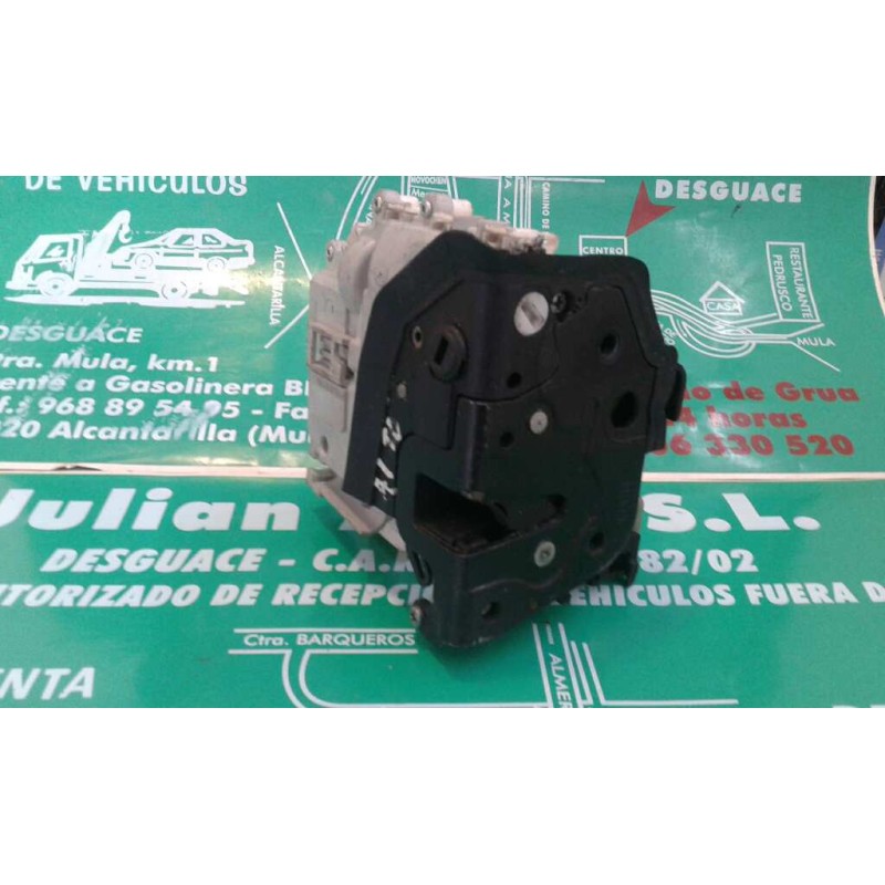 Recambio de cerradura puerta trasera derecha para audi a1 sportback (8xa) ambition referencia OEM IAM 8X0839016 6 PINES BLANCO