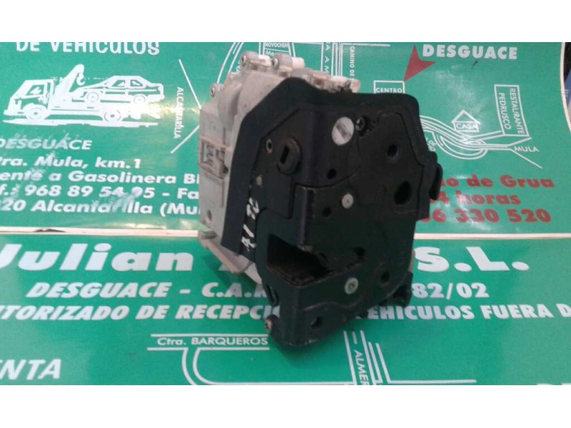 Recambio de cerradura puerta trasera derecha para audi a1 sportback (8xa) ambition referencia OEM IAM 8X0839016 6 PINES BLANCO