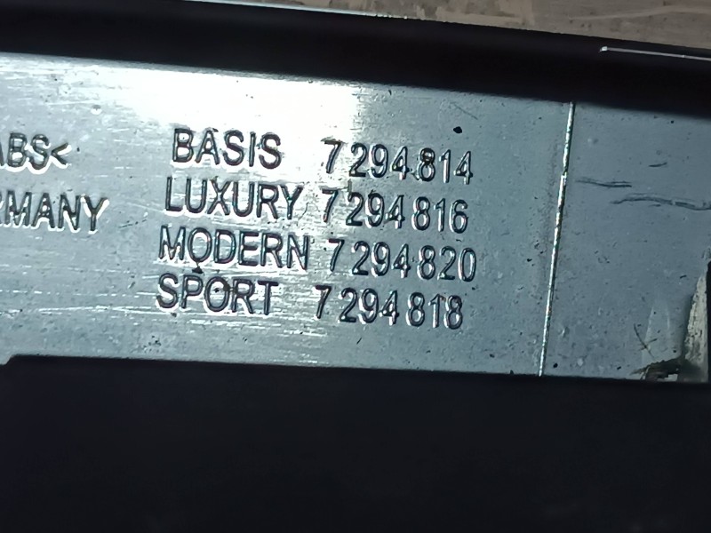 Recambio de rejilla delantera para bmw serie 4 coupe (f32) referencia OEM IAM 7294814 7294816 7294818