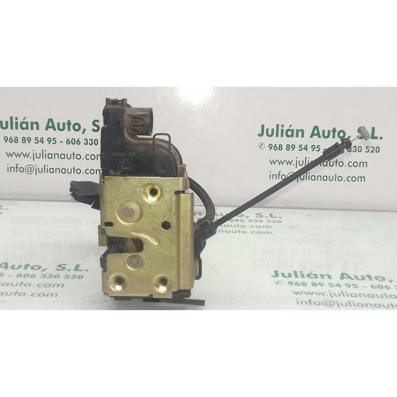 Recambio de cerradura puerta delantera derecha para renault laguna ii (bg0) authentique referencia OEM IAM 000662  4 PINES