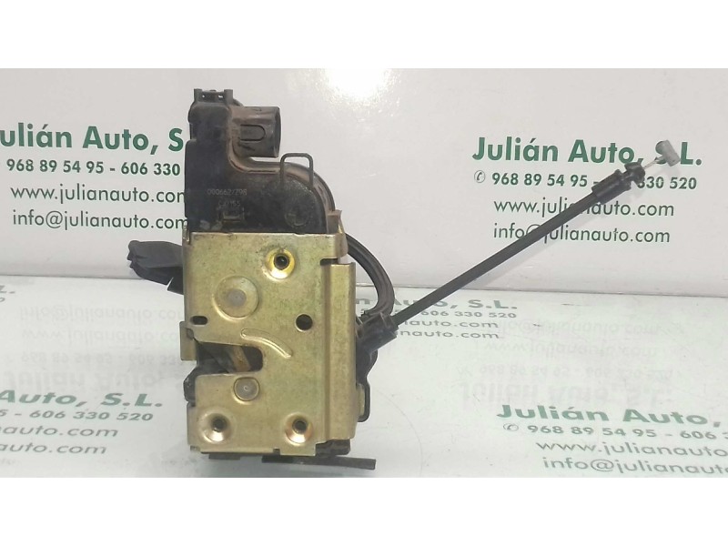 Recambio de cerradura puerta delantera derecha para renault laguna ii (bg0) authentique referencia OEM IAM 000662  4 PINES