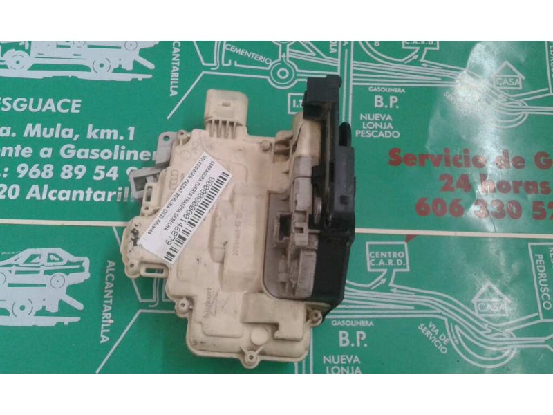 Recambio de cerradura puerta trasera derecha para volkswagen passat berlina (3c2) advance referencia OEM IAM 3C4839016A 4+3 PINE