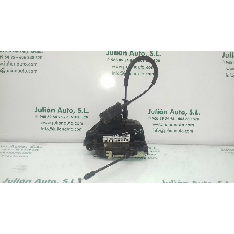 Recambio de cerradura puerta delantera derecha para renault laguna ii (bg0) authentique referencia OEM IAM 8200000662  4 PINES Recambio de cerradura puerta delantera derecha para renault laguna ii (bg0) authentique referencia OEM IAM 8200000662  4 PINES