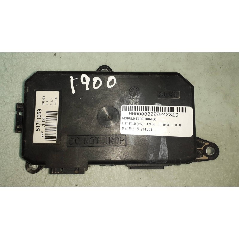 Recambio de modulo electronico para fiat stilo (192) 1.4 sting referencia OEM IAM 51711369 NPP1F192 