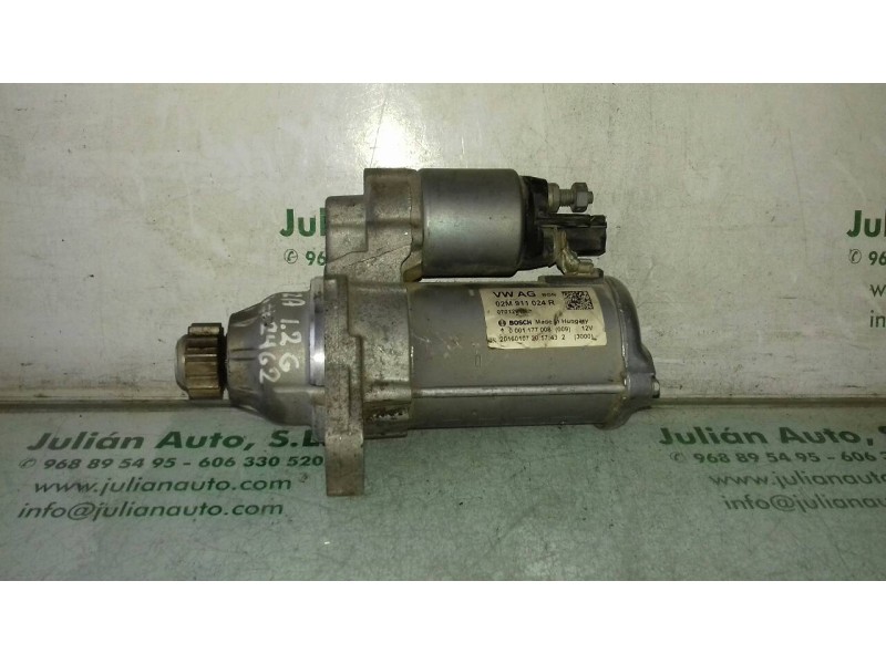 Recambio de motor arranque para seat ibiza (6p1) reference referencia OEM IAM 02M911024R 0001177008 BOSCH