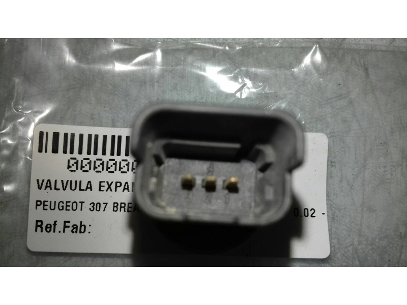 Recambio de valvula expansion para peugeot 307 break / sw (s1) 1.6 16v cat referencia OEM IAM   3 PINES