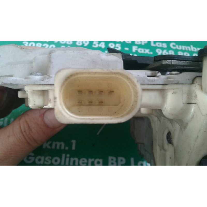Recambio de cerradura puerta trasera derecha para volkswagen passat berlina (3c2) advance referencia OEM IAM 3C4839016A 4+3 PINE