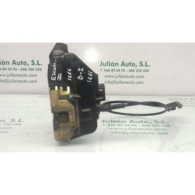 Recambio de cerradura puerta delantera izquierda para renault scenic ii confort dynamique referencia OEM IAM 119122  4 PINES