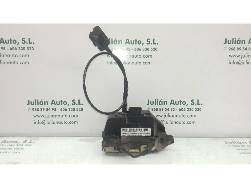 Recambio de cerradura puerta delantera izquierda para renault scenic ii confort dynamique referencia OEM IAM 119122  4 PINES