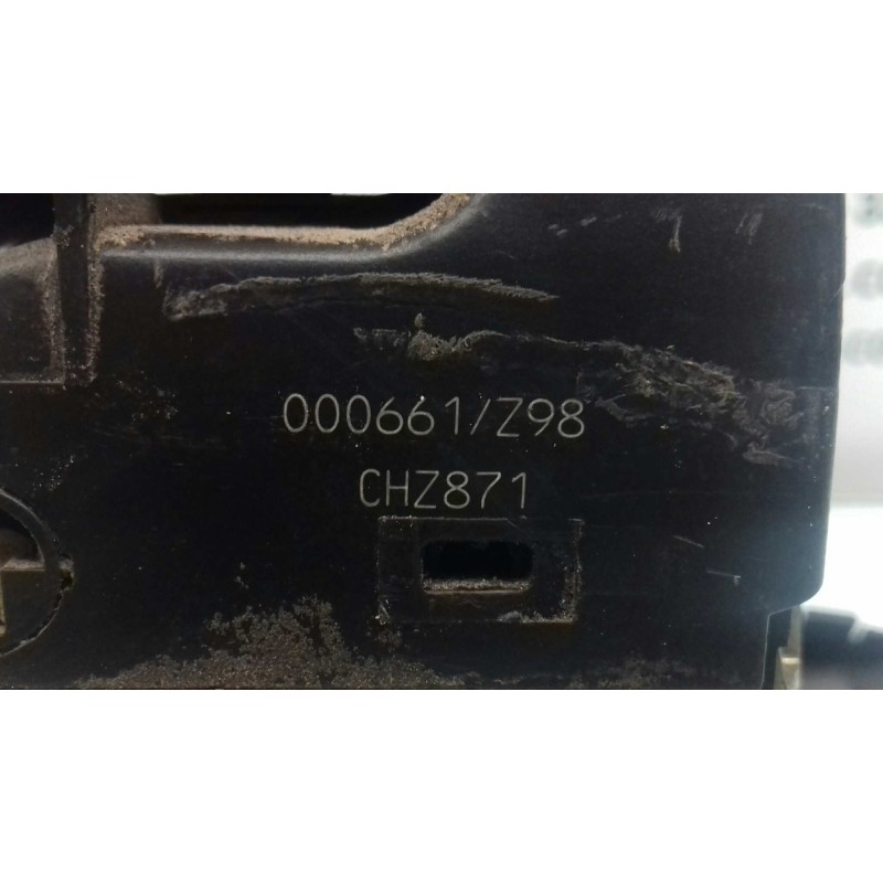 Recambio de cerradura puerta delantera derecha para renault laguna ii (bg0) authentique referencia OEM IAM 000661  4 PINES