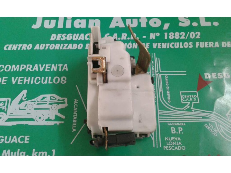 Recambio de cerradura puerta trasera izquierda para seat ibiza (6k1) referencia OEM IAM 6K4839015G 2 PINES NEGRO