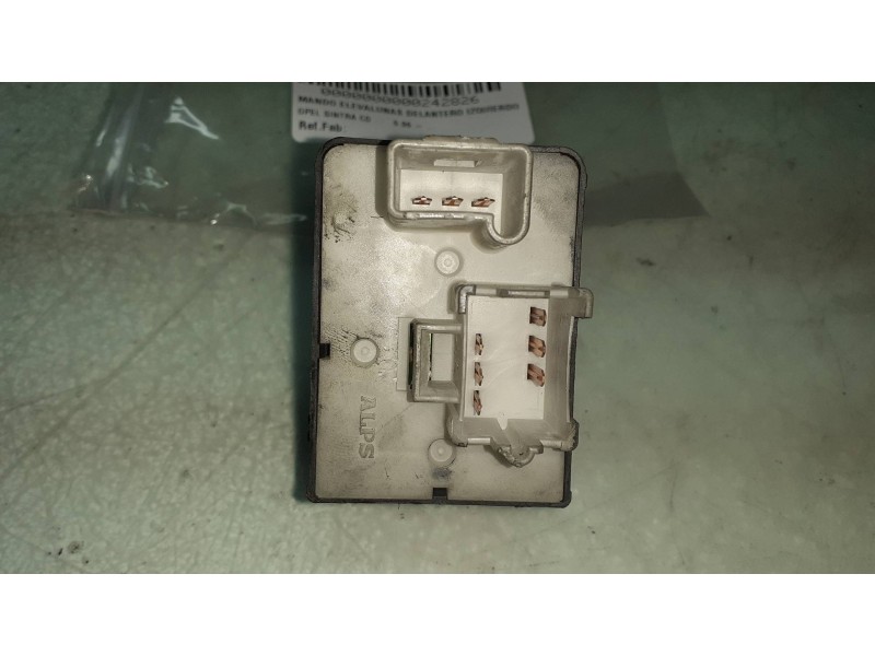 Recambio de mando elevalunas delantero izquierdo para opel sintra cd referencia OEM IAM   DOS CONECTORES
