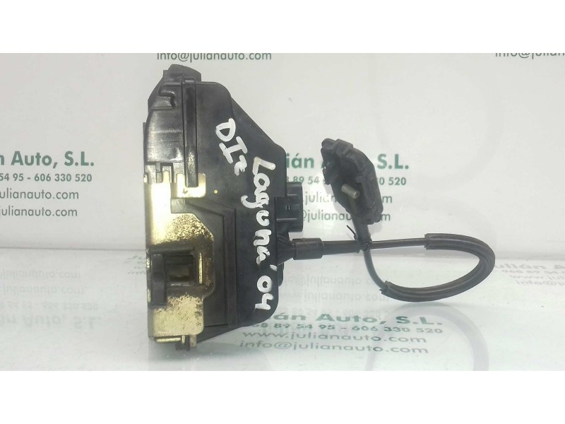Recambio de cerradura puerta delantera izquierda para renault laguna ii (bg0) authentique referencia OEM IAM 8200000661  4 PINES Recambio de cerradura puerta delantera izquierda para renault laguna ii (bg0) authentique referencia OEM IAM 8200000661  4 PINES