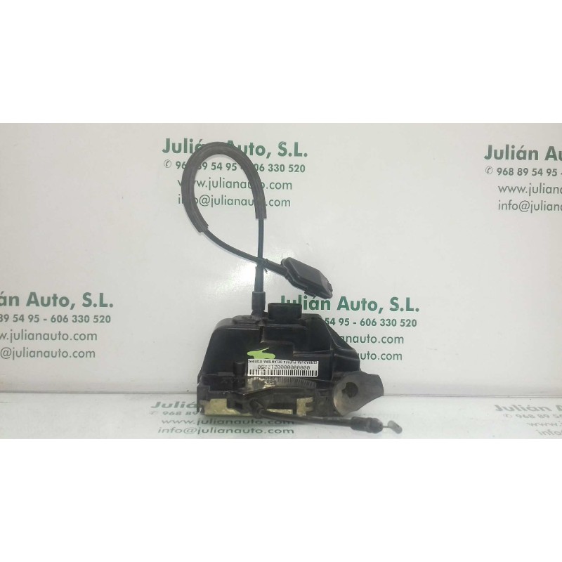 Recambio de cerradura puerta delantera izquierda para renault laguna ii (bg0) authentique referencia OEM IAM 8200000661  4 PINES Recambio de cerradura puerta delantera izquierda para renault laguna ii (bg0) authentique referencia OEM IAM 8200000661  4 PINES