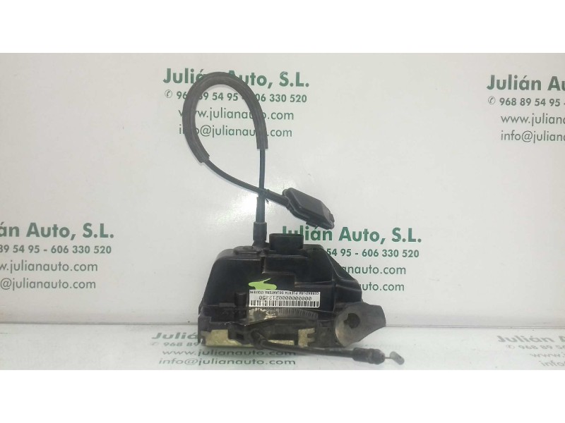 Recambio de cerradura puerta delantera izquierda para renault laguna ii (bg0) authentique referencia OEM IAM 8200000661  4 PINES Recambio de cerradura puerta delantera izquierda para renault laguna ii (bg0) authentique referencia OEM IAM 8200000661  4 PINES