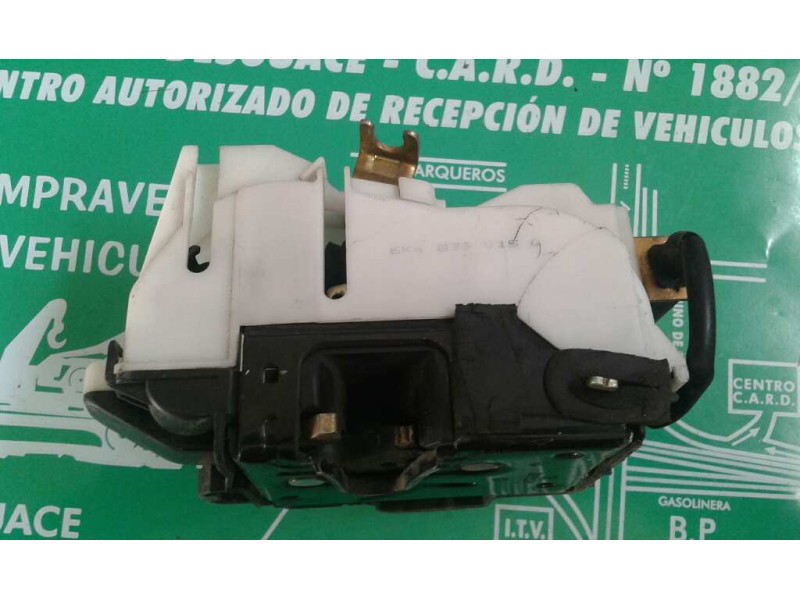 Recambio de cerradura puerta trasera izquierda para seat ibiza (6k1) referencia OEM IAM 6K4839015G 2 PINES NEGRO