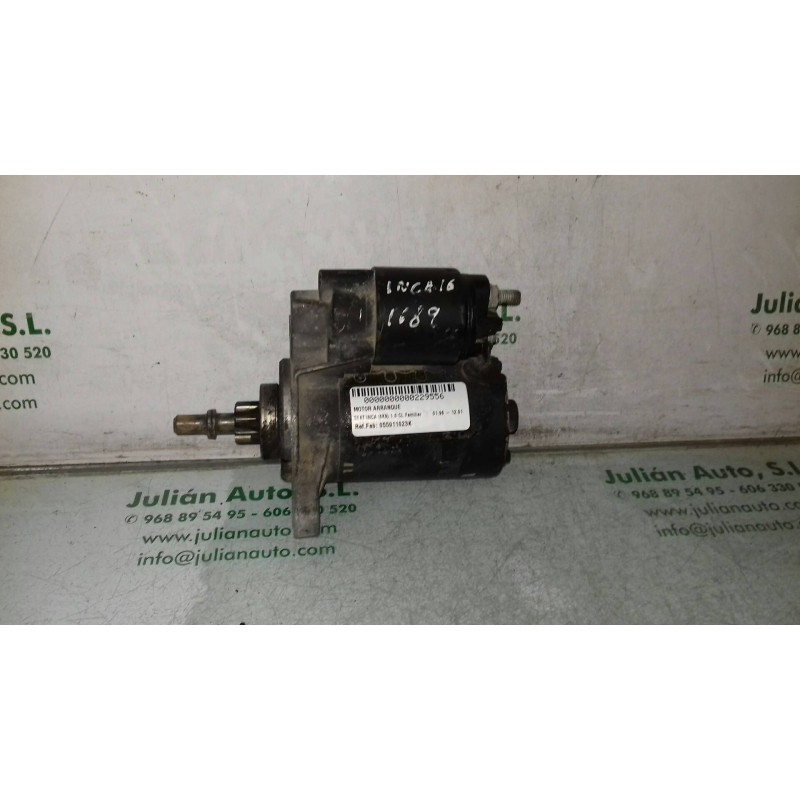 Recambio de motor arranque para seat inca (6k9) 1.6 cl familiar referencia OEM IAM 055911023K 0001112003 BOSCH