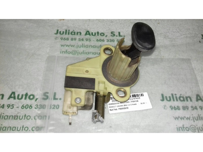 Recambio de cerradura maletero / porton para renault laguna (b56) 2.2 d anade referencia OEM IAM PA66GV30  